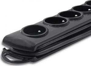 Listwa zasilająca Qoltec przeciwprzepięciowa 7 gniazd 1.5 m czarna (50171) 5