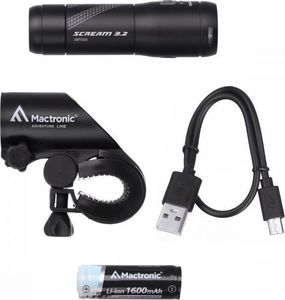 MacTronic Lampa rowerowa przednia, SCREAM 3.2, 600 lm (ABF0065) 3