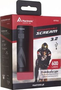 MacTronic Lampa rowerowa przednia, SCREAM 3.2, 600 lm (ABF0065) 6