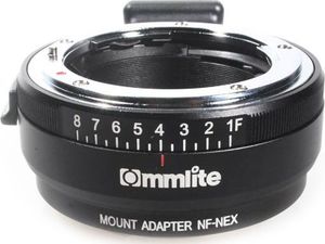 Commlite Adapter bagnetowy Commlite CoMix CM-NF-NEX - Nikon F / Sony E 1