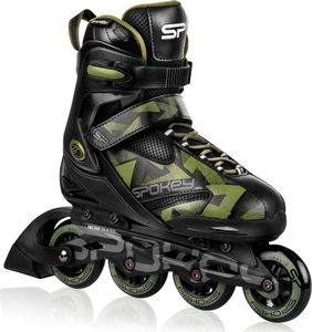 Rolki Spokey Makan rekreacyjne regulowane zielone r. 40-43 2
