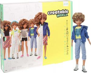 Lalka Barbie Mattel Creatable World - Jasno brązowe włosy (GGG56) 1