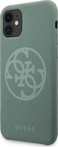 Guess Guess GUHCN65LS4GKA iPhone 11 Pro Max khaki hard case Silicone 4G Tone On Tone 2