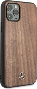Mercedes Mercedes MEHCN58VWOLB iPhone 11 Pro hard case brązowy/brown Wood Line Walnut 5