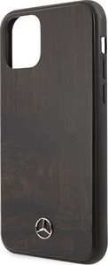 Mercedes Mercedes MEHCN65VWOBR iPhone 11 Pro Max hard case brązowy/brown Wood Line Rosewood 3