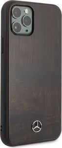 Mercedes Mercedes MEHCN65VWOBR iPhone 11 Pro Max hard case brązowy/brown Wood Line Rosewood 5