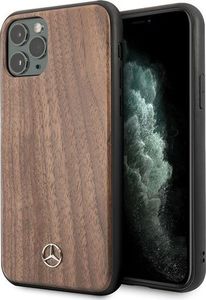 Mercedes Mercedes MEHCN65VWOLB iPhone 11 Pro Max hard case brązowy/brown Wood Line Walnut 1