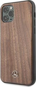 Mercedes Mercedes MEHCN65VWOLB iPhone 11 Pro Max hard case brązowy/brown Wood Line Walnut 2