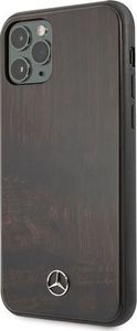 Mercedes Mercedes MEHCN58VWOBR iPhone 11 Pro hard case brązowy/brown Wood Line Rosewood 2