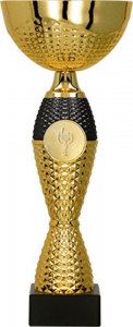 Victoria Sport Puchar metalowy złoto-czarny 1