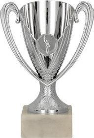 Victoria Sport Puchar plastikowy srebrny 1