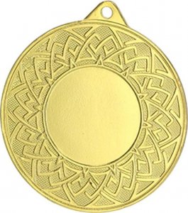 Victoria Sport Medal złoty ogólny z miejscem na emblemat 25 mm - stalowy 1