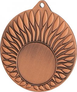 Victoria Sport Medal brązowy ogólny z miejscem na emblemat 25 mm - stalowy 1