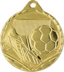 Victoria Sport Medal stalowy złoty - Piłka Nożna 1