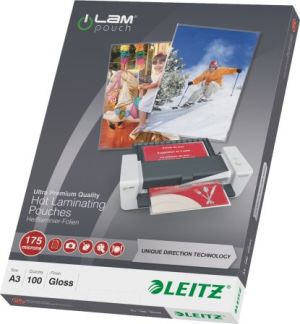 Leitz Folia do laminacji na gorąco iLAM A3, UDT, 100szt. (10K274D) 1