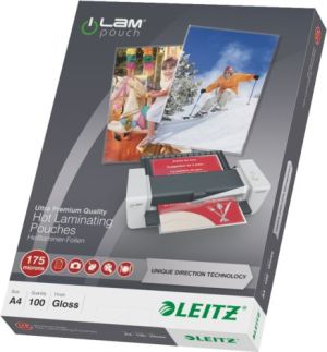 Leitz Folia do laminacji na gorąco iLAM A4, UDT, 100szt. (10K273D) 1