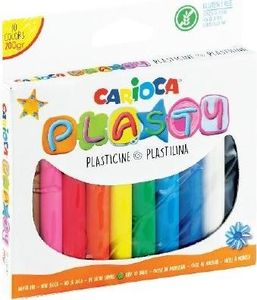 Carioca Plastelina 200g 10 kolorów 1