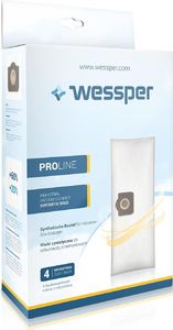 Worek do odkurzacza Wessper Worki do odkurzaczy Rowenta (Mikrowłókna; wessper WES1131b; 4 szt.) 2