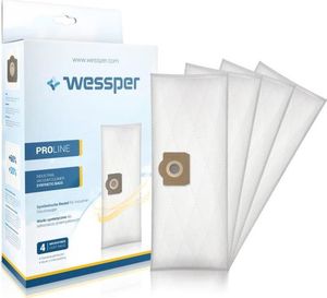 Worek do odkurzacza Wessper Worki do odkurzaczy Rowenta (Mikrowłókna; wessper WES1131b; 4 szt.) 3