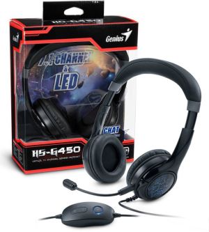 Słuchawki Genius HS-G450 z mikrofonem (31710059101) 1