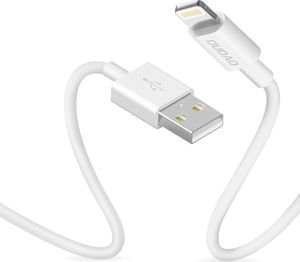 Kabel USB Dudao USB-A - Lightning 1 m Biały (52127) 1