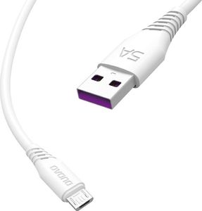 Kabel USB Dudao USB-A - microUSB 1 m Biały (52140) 1