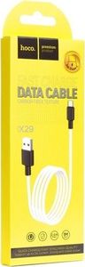 Kabel USB Hoco USB-A - USB-C 1 m Biały (6957531089773) 1