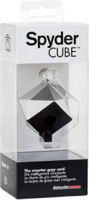 Datacolor SpyderCube - uniwersalny wzorzec bieli i czerni do korekty ekspozycji zdjęcia (Datacolor SpyderCube SC200) 1