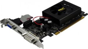 Karta graficzna Palit GeForce GT 610 2GB DDR3 (64 Bit), DVI, HDMI, D-SUB, Low profile, Retail (NEAT610LHD46F) 2