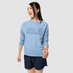 Jack Wolfskin Bluza damska Logo Sweatshirt W ice blue r. L 1