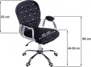 Krzesło biurowe Giosedio FMA Białe 6