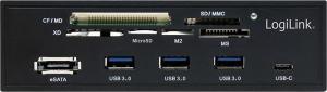 LogiLink Panel przedni USB 3.0 + USB-C + eSATA + czytnik kart (UA0341) 4