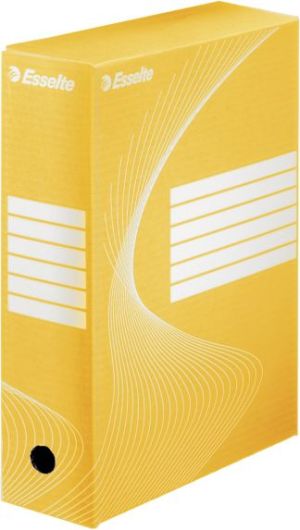 Esselte Pudło, karton archiwizacyjny Boxy szer. 100mm żółty (10K030M) 1