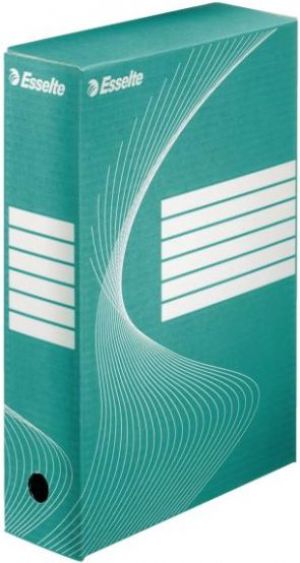 Esselte Pudło, karton archiwizacyjny Boxy szer. 80mm zielony (10K029D) 1