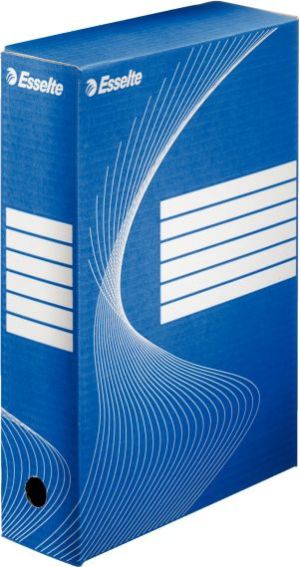 Esselte Pudło, karton archiwizacyjny Boxy szer. 80mm niebieski (10K029C) 1