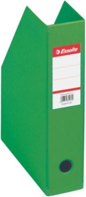 Esselte Pojemnik na dokumenty, czasopisma A4 składany PCV 70mm zielony (10K216D) 1