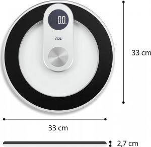 Waga łazienkowa ADE Scales Iris BE1700 2