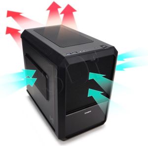 Obudowa Zalman M1 USB 3.0 ITX CZARNA (H1) 4