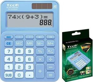 Kalkulator Toor Electronic Kalkulator dwuliniowy 10-pozyc. TR-1223DB-B TOOR 1