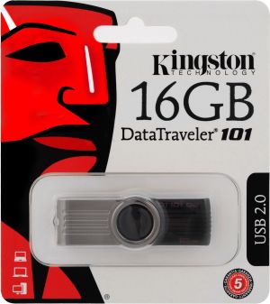 Pendrive Kingston DataTraveler 101 GEN2 16GB Czarny (DT101G2/16GBCL) 2