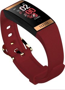 Smartband Watchmark WE78 Bordowy 2