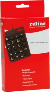 Klawiatura Roline Przewodowa Czarna US 2