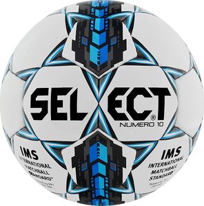 Select Piłka Nożna Select Numero 10 IMS 2015 biało niebieska 9467 5 1