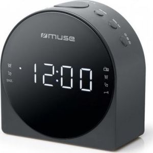 Radiobudzik Muse Muse Dual Alarm Clock radio PLL M-185CR AUX in, 1