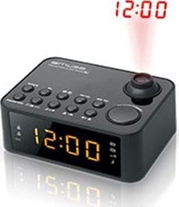 Radiobudzik Muse Muse Clock radio M-178P Black, 0.9 inch amber LED, with dimmer 1