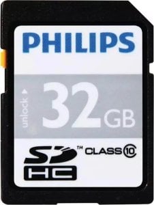 Karta Philips SDHC 32 GB Class 10 UHS-I/U1 V10 (FM32SD45B/00) 1