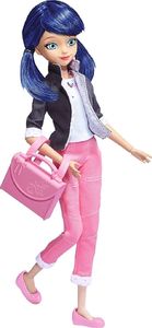 Bandai Miraculous Czarny Kot i Biedronka Lalka Marinette (39749) 1