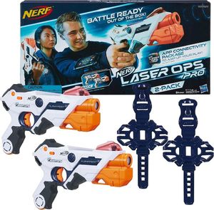 Hasbro Hasbro E2281 Nerf Laser OPS PRO AlphaPoint 2x wyrzutnia pistolet uniwersalny 1