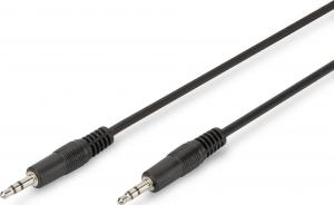 Kabel Digitus Jack 3.5mm - Jack 3.5mm 1.5m czarny (AK-510100-015-S) 1