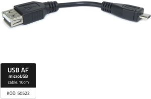 Kabel USB Qoltec USB-A - microUSB Czarny (50522) 1